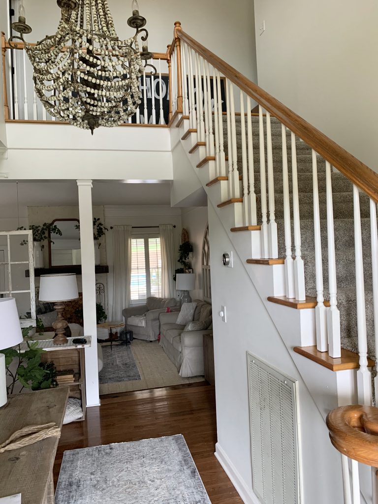 My Tips For Painting Your Staircase White | Bless This Nest