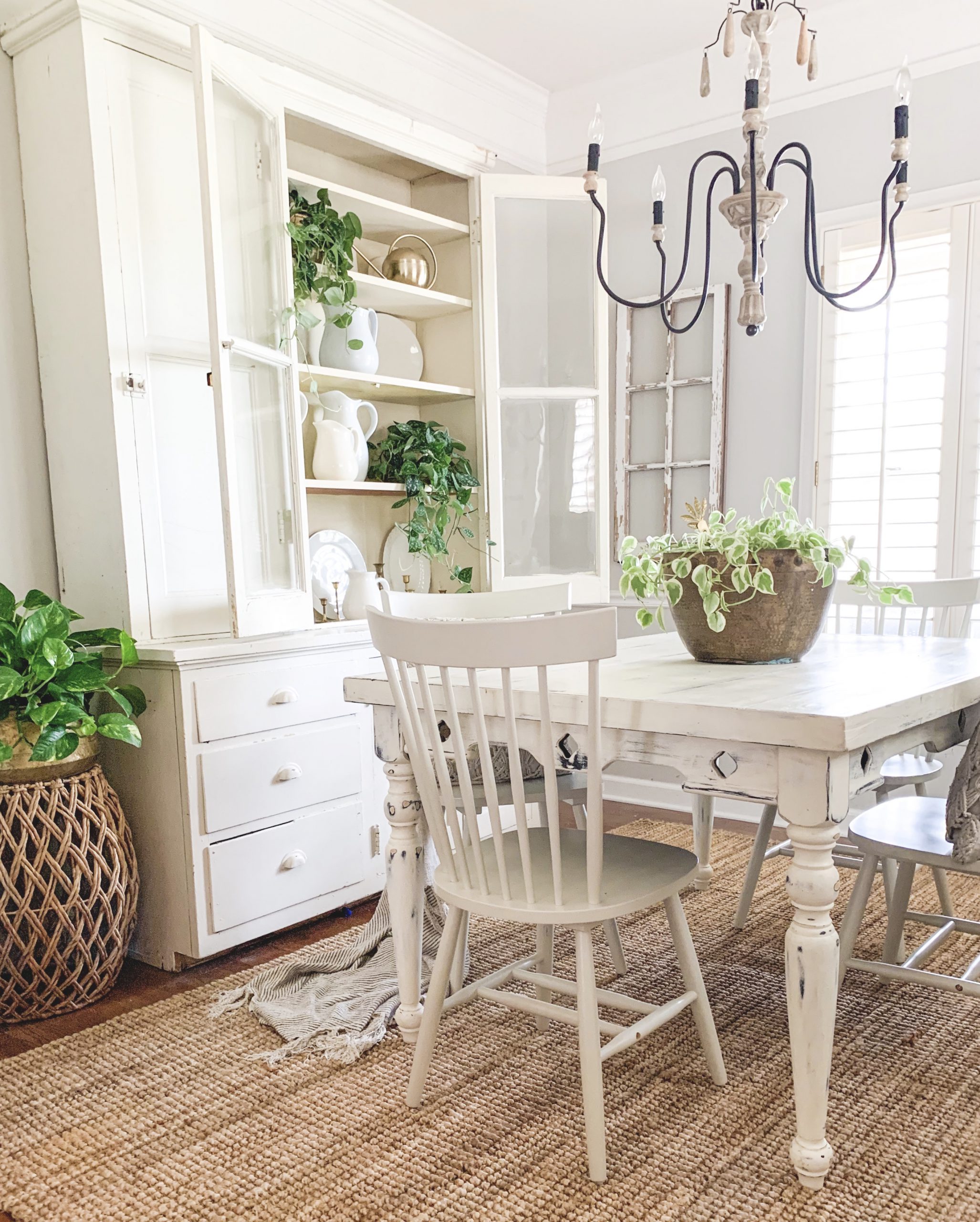 Simple Spring Dining Room Tour | Bless This Nest