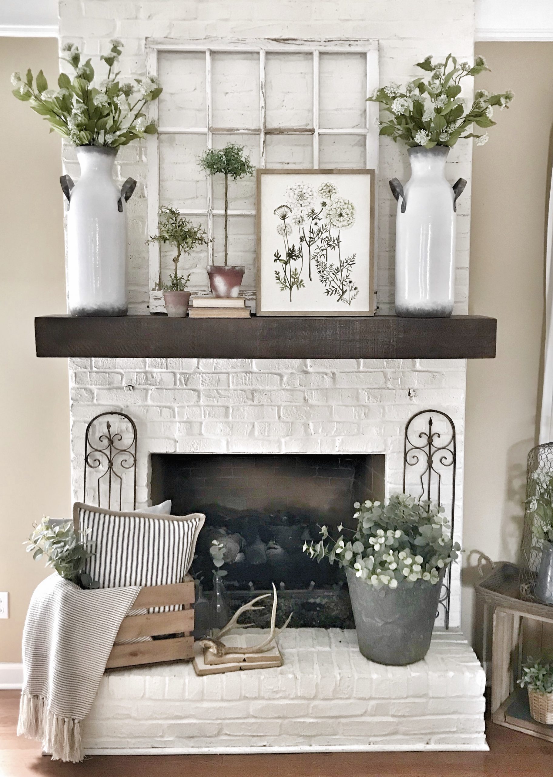 My Pottery Barn Shelf Mantel Hack Bless This Nest
