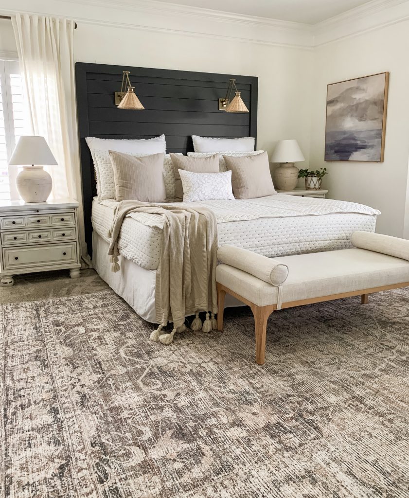 Vintage Inspired Bedroom Rug | Bless This Nest