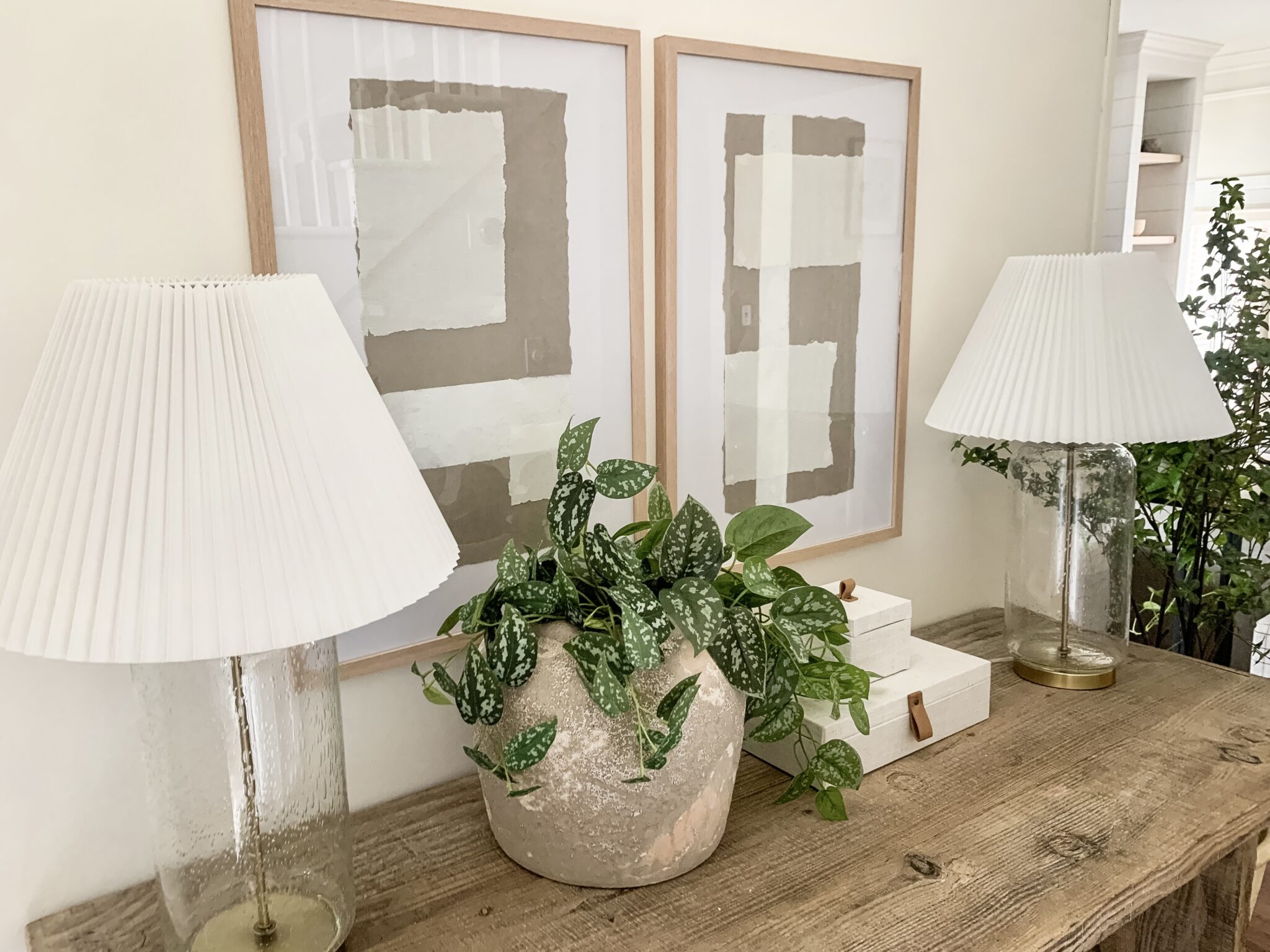 DIY McGee & Co. Wall Art Dupe Bless This Nest