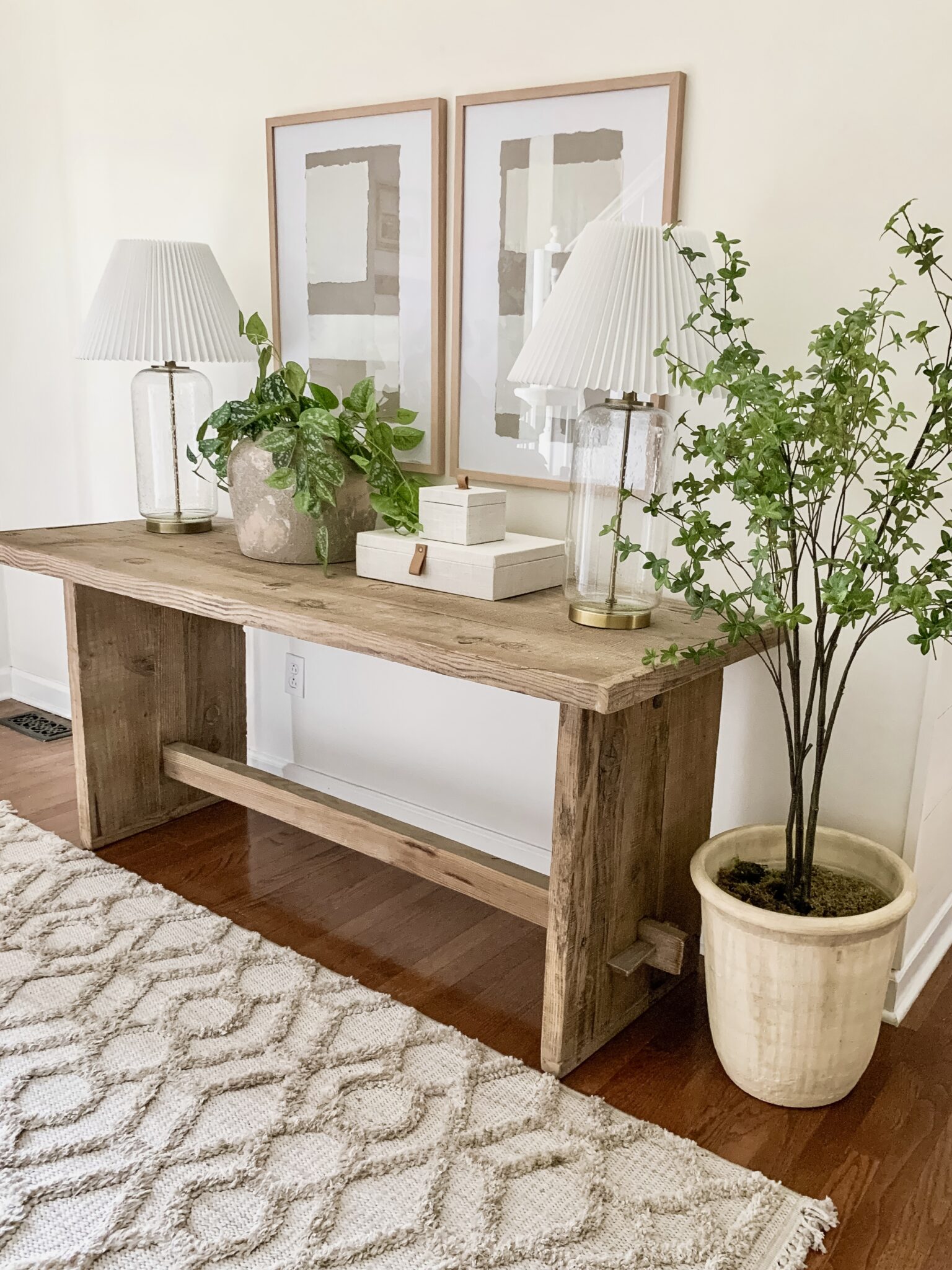 DIY McGee & Co. Wall Art Dupe Bless This Nest