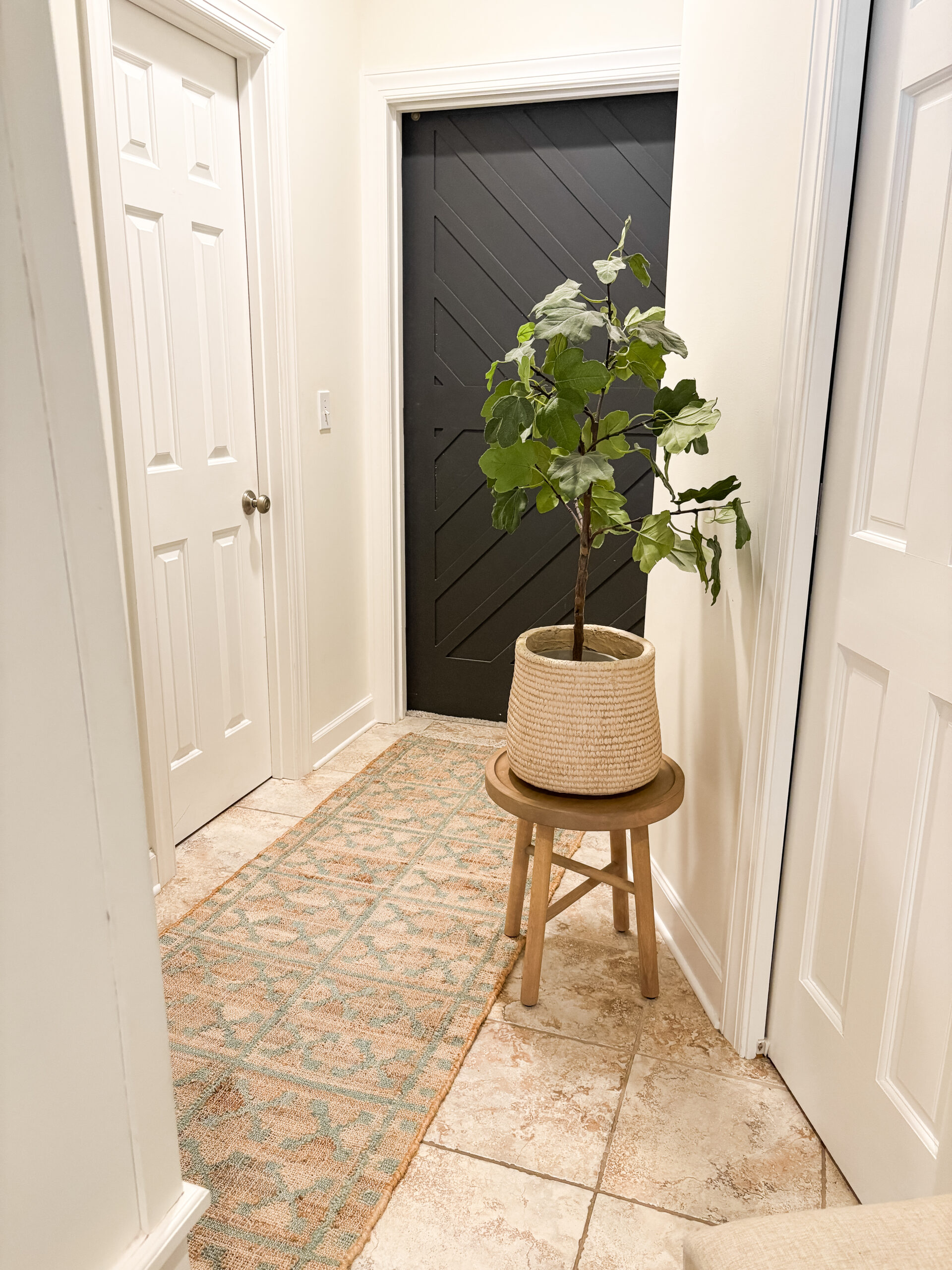 Master Bathroom Jute Rug | Bless This Nest