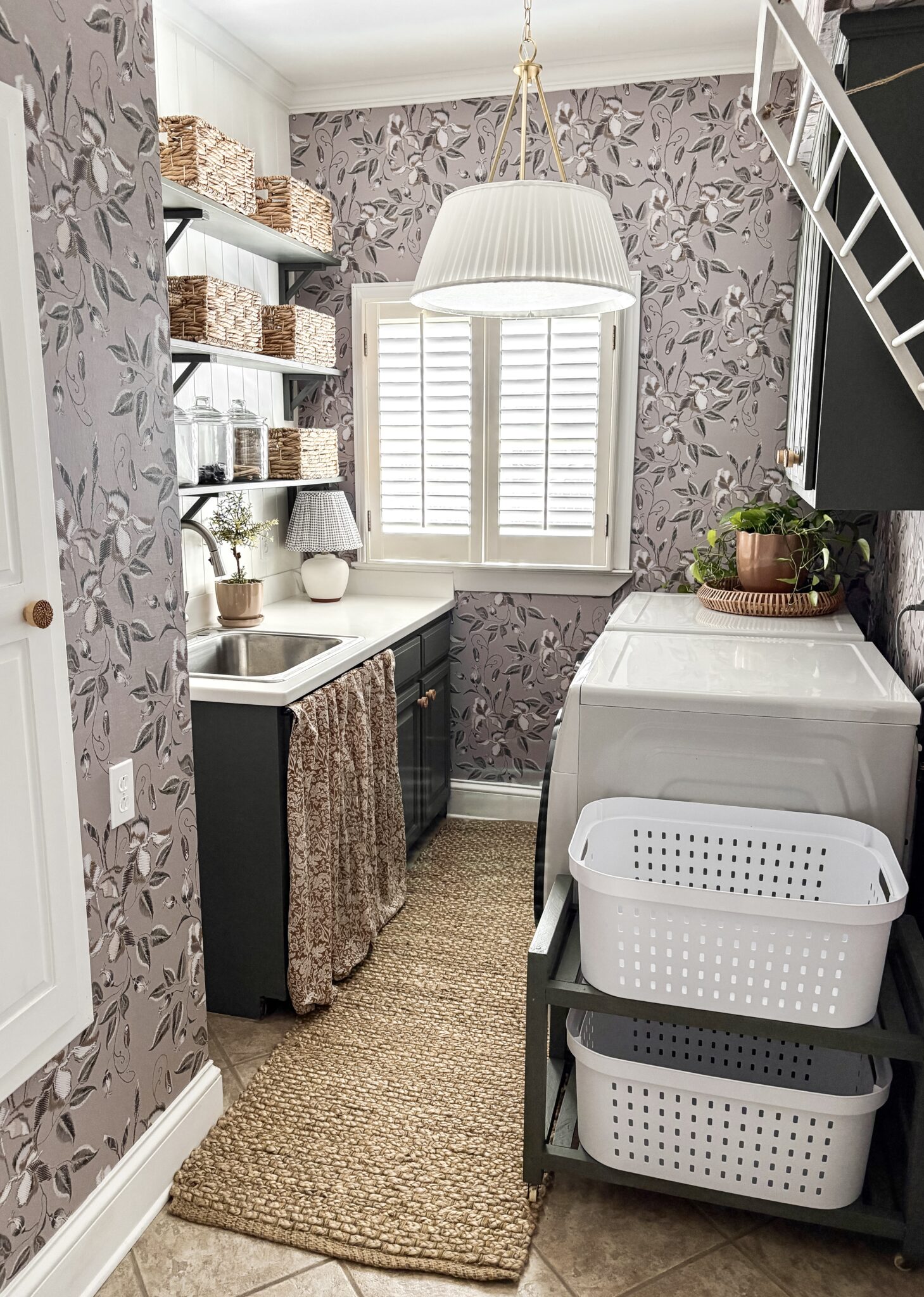 Creating a Cottage-Style Laundry Room | Bless This Nest