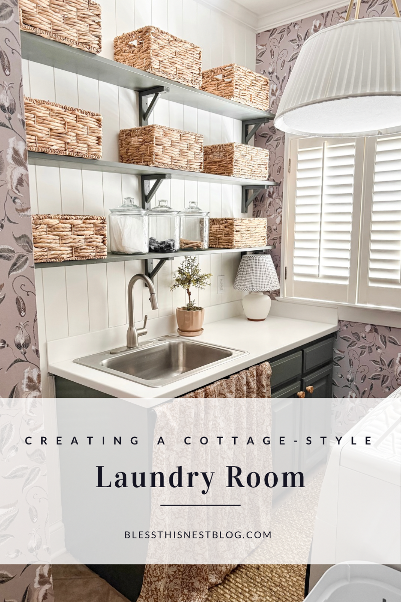 Creating a Cottage-Style Laundry Room | Bless This Nest