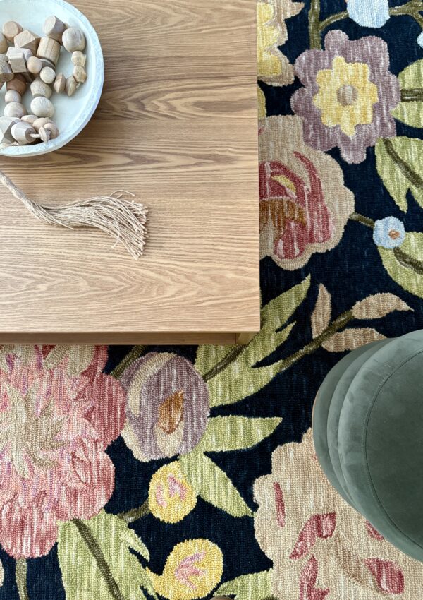 Why the Alodia Area Rug Is an Anthropologie Inspired Floral Rug