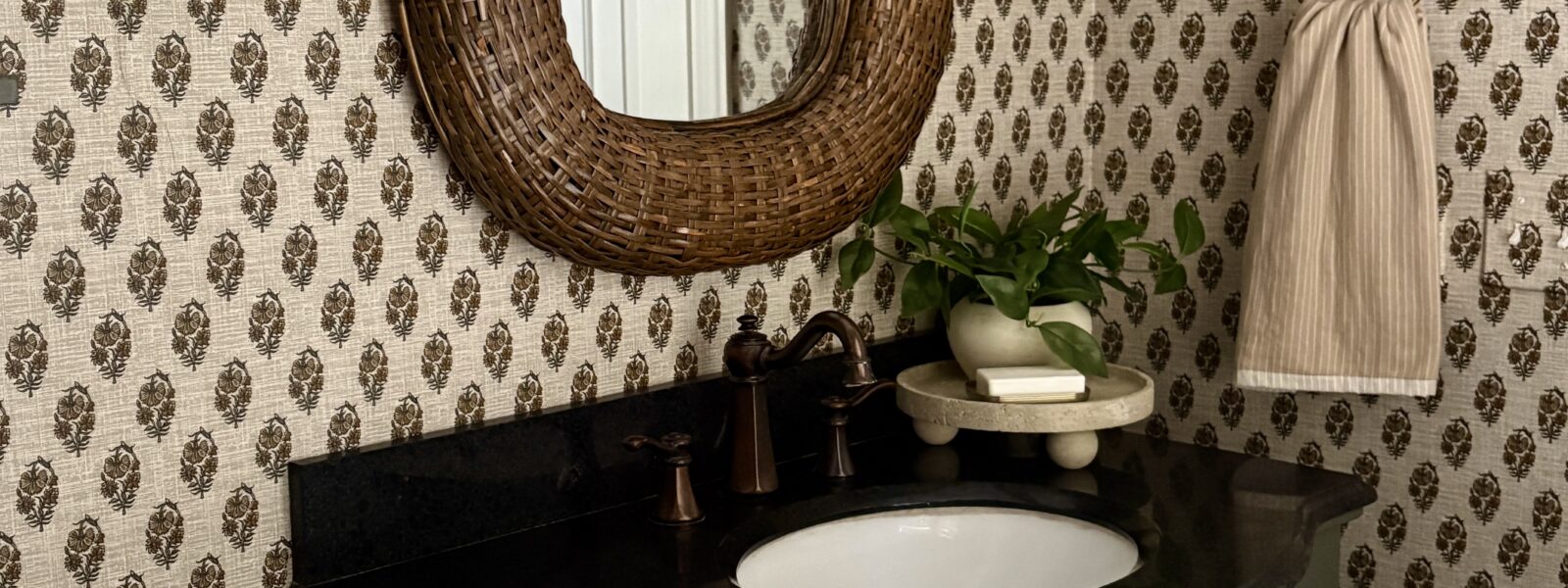 Cozy Cottage Half Bath Makeover on a Budget